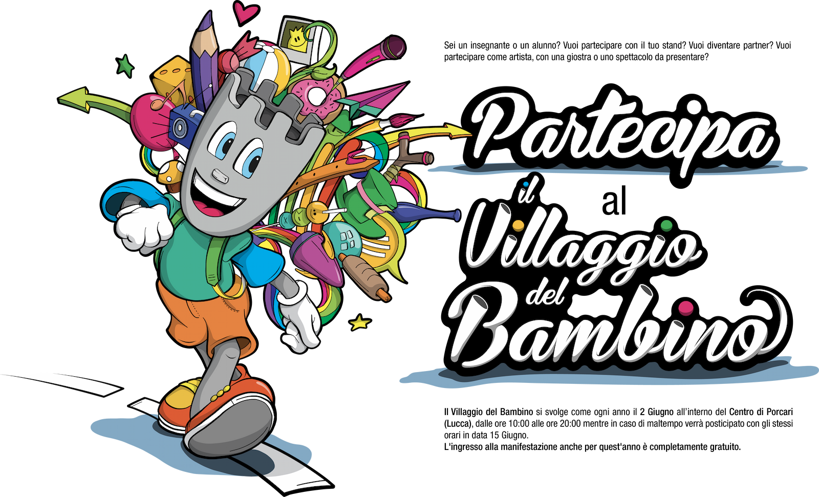 Il villaggio del bambino 2023 Porcari Lucca partecipa 